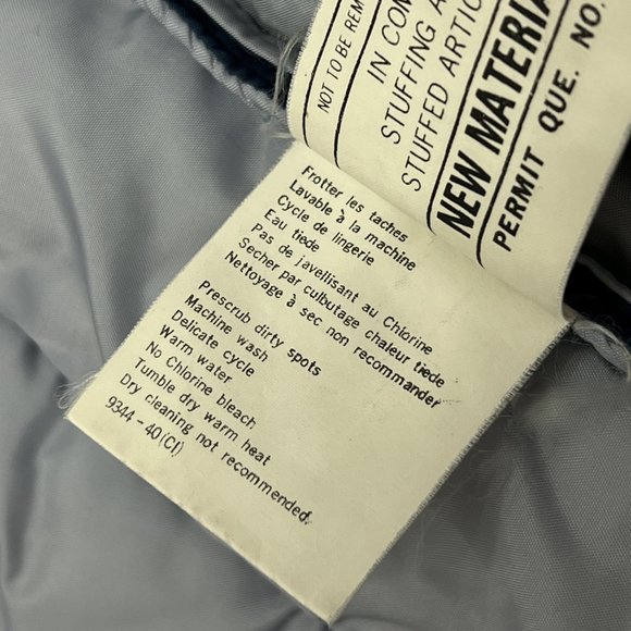 Vintage Women's Ski Vest Mountain Goat by White Stag Puffer 80's Red Blue Yellow - Picture 11 of 16